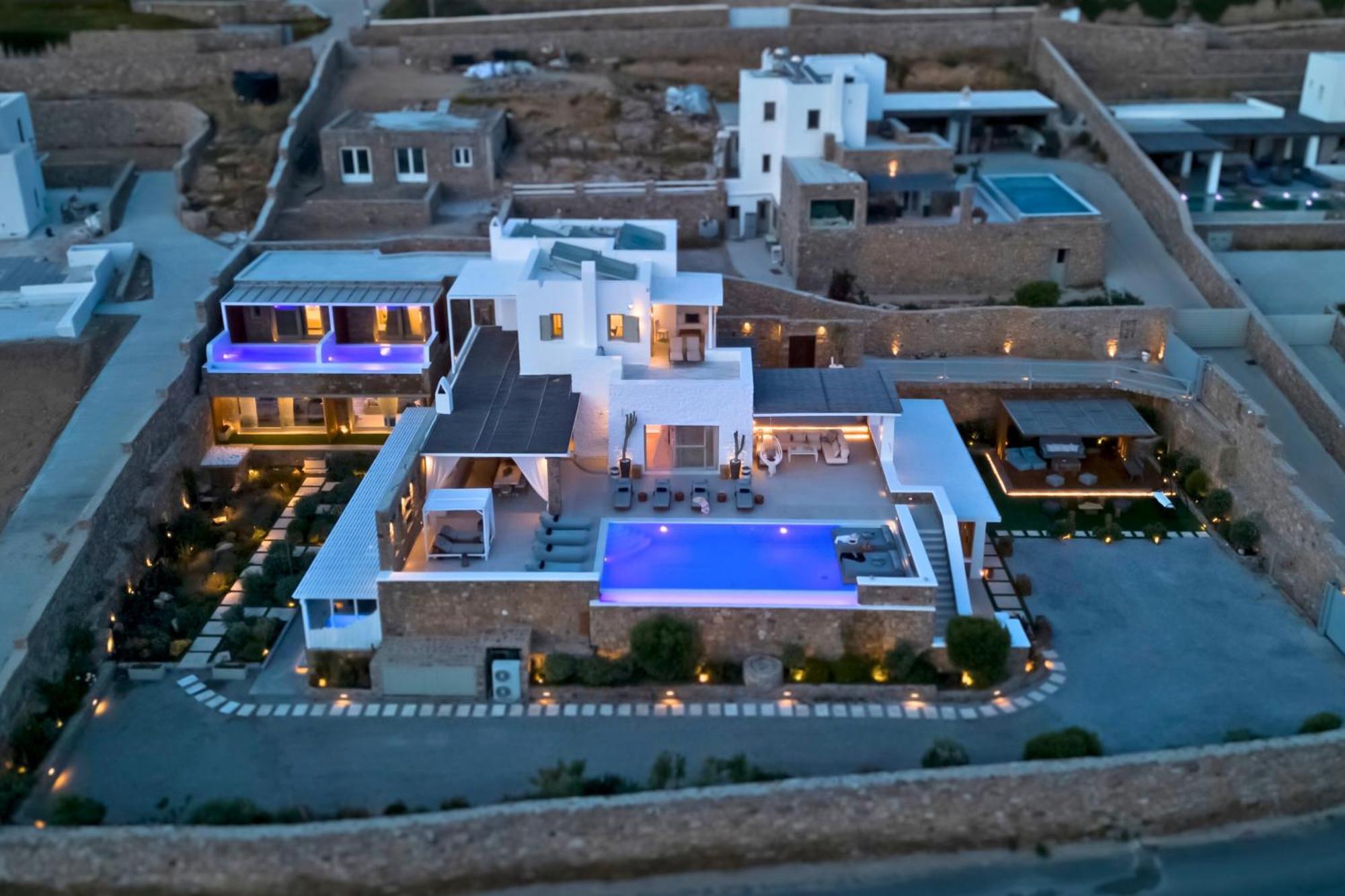 Villa Panamera Mykonos, Private Heaven, Supreme View! Fanari  Exterior foto