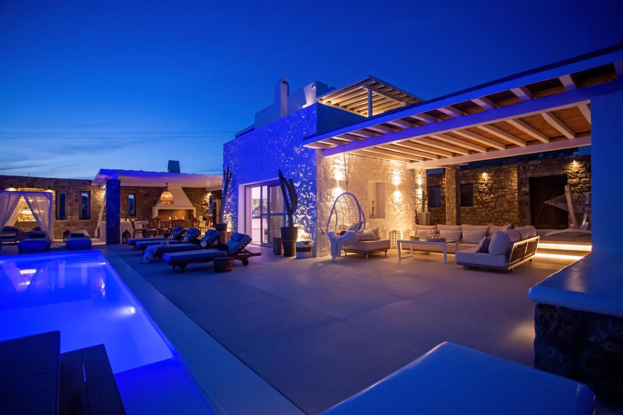 Villa Panamera Mykonos, Private Heaven, Supreme View! Fanari  Exterior foto